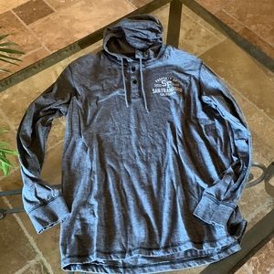 Mens Like New San Francisco Longsleeve Hoodie size Large